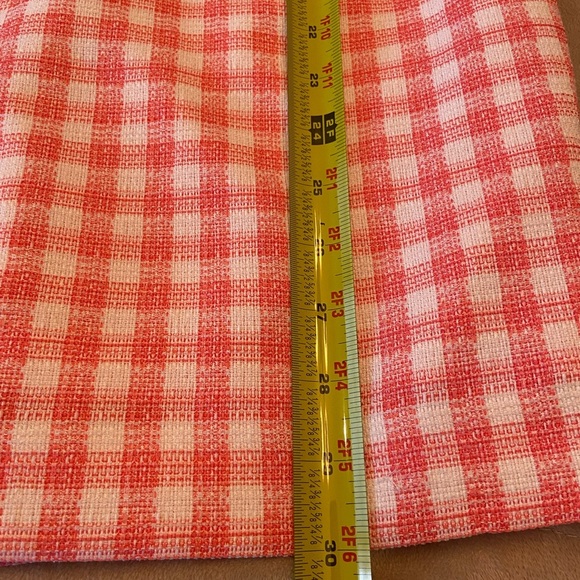 NWT TOMMY HILFIGER GINGHAM MIDI PENCIL SKIRT SIZE 4 - Picture 9 of 11